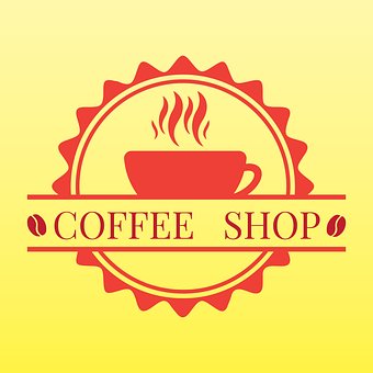 Free Coffee Retro Badge Coffee Shop Sign photo and picture