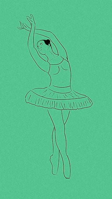 Ballerina, Balletttänzer, Ballett