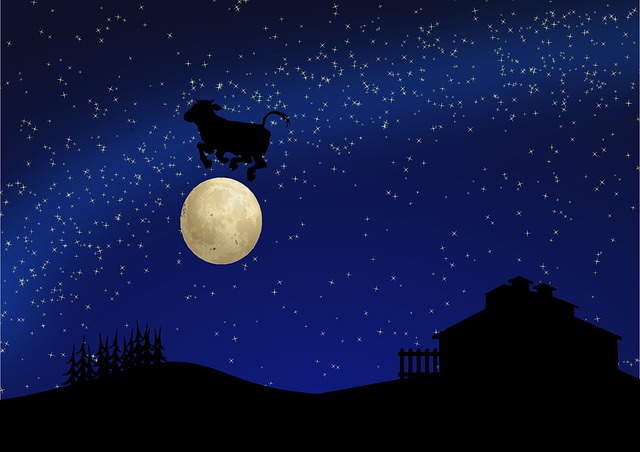 Free cartoon rhyme nursery illustration