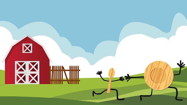 Free cartoon rhyme nursery illustration