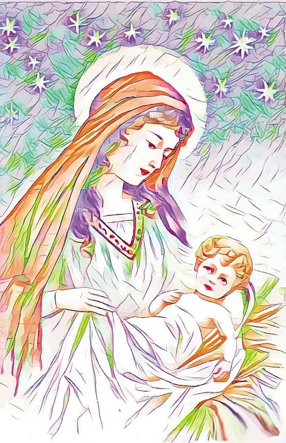 Maria, Ježíš, Dítě, Vánoce, Příchod