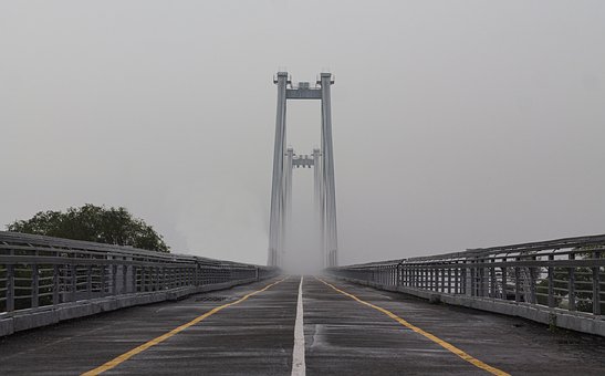 Mist, Brug, ‘S Ochtends, Haze, Stilte
