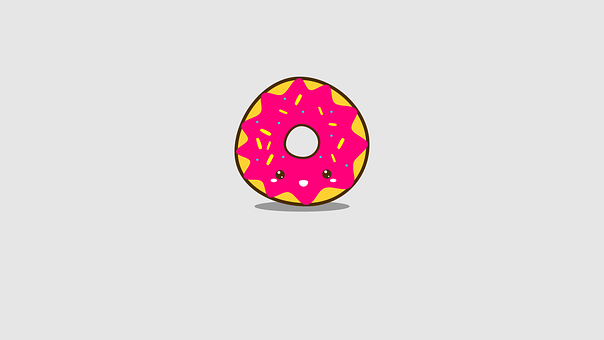 Rosca, Risonho, Desenho Animado