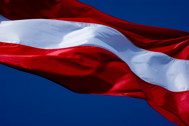 Österreich, Flagge, Land, Europa, Nation