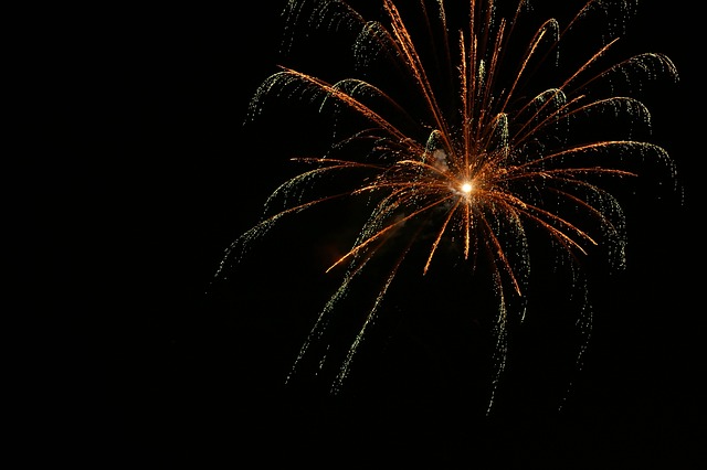 Feuerwerk, Silvester, Neujahr
