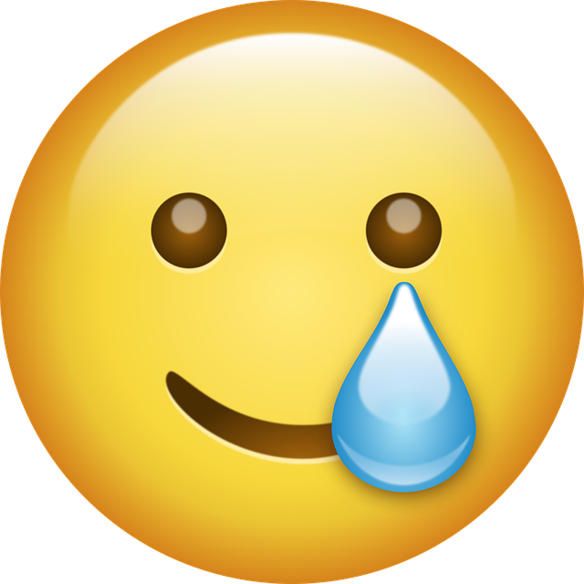 Emoticon, Glimlach, Emoji, Traan
