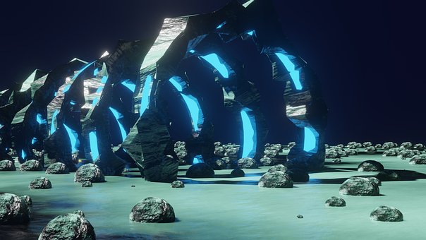 Free Portal Neon photo and picture