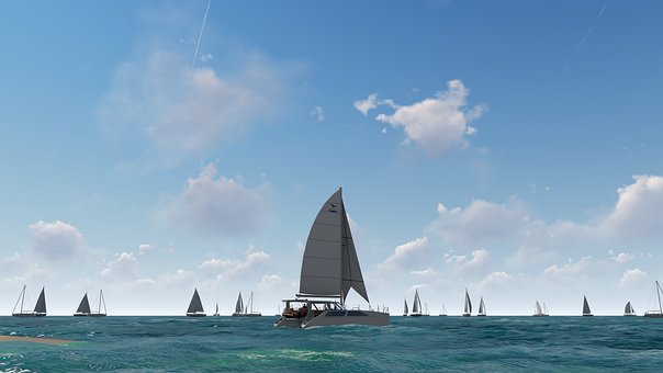 Free Boats Sailing photo and picture