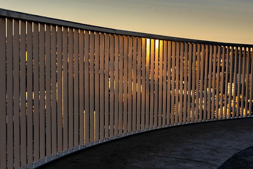 Free Fence Sun photo and picture