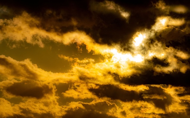 Free Clouds Sunset photo and picture
