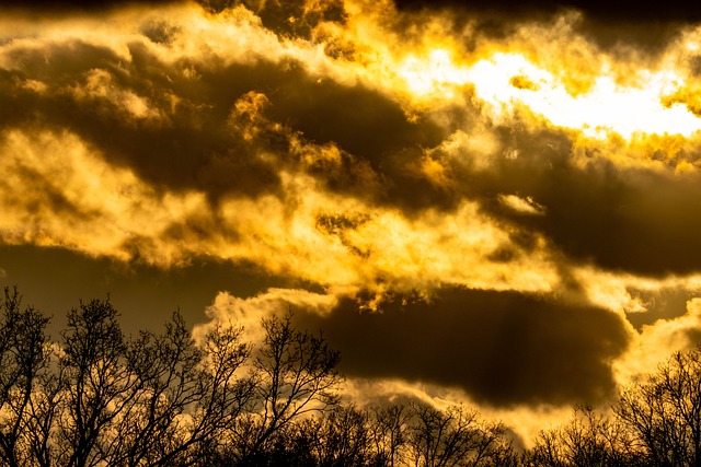Free Clouds Sunset photo and picture