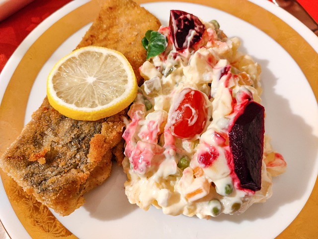 Free Christmas Dinner Carp photo and picture