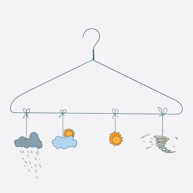 Free weather cloudy clear illustration