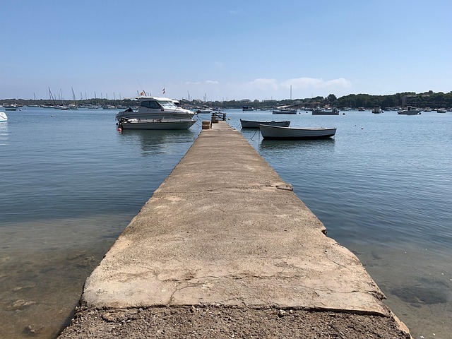 Mallorca, Porto Colom, Haven, Pier