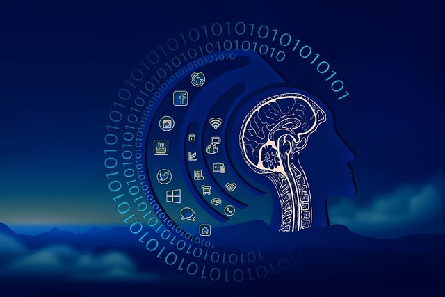 Download free HD stock image of Artificial Intelligence Binary Free artificial intelligence binary brain illustration