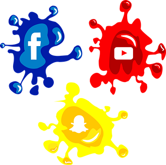 Facebook, Farbe, Youtube