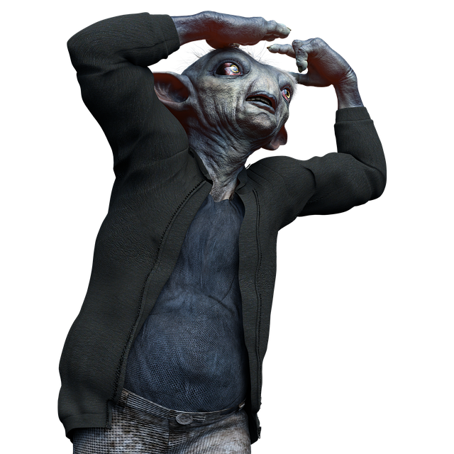 Download free HD stock image of Alien Character Free alien character render illustration