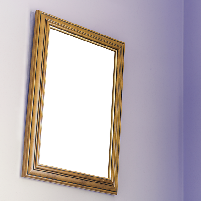 Free frame wall display illustration