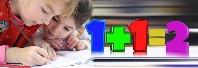 Free students learn children illustration