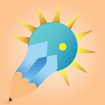 Free Creative Idea Pencil Icon illustration and picture