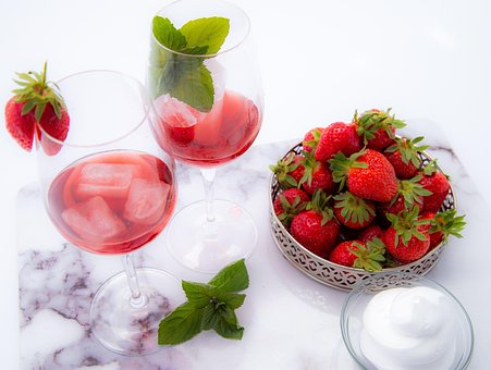Erdbeere, Erdbeeren, Obst, Essen, Süß