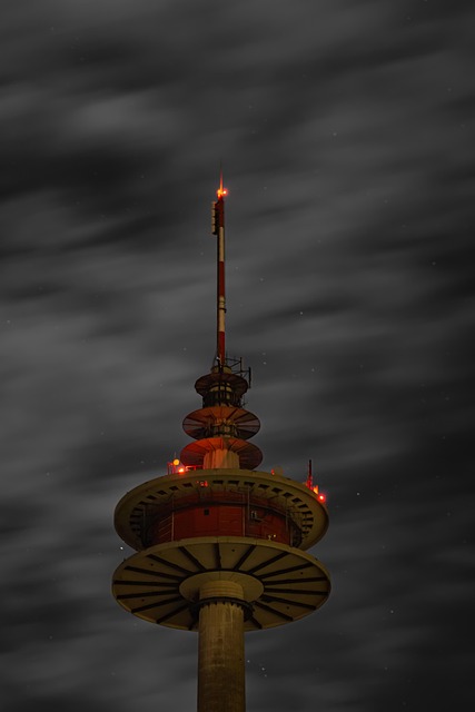 Free Night Television Tower photo and picture