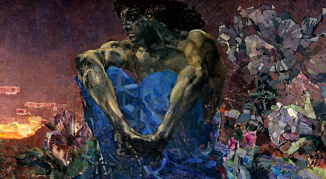 Free mikhail vrubel symbolism illustration