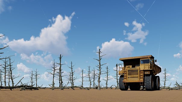 Free Truck Sand photo and picture