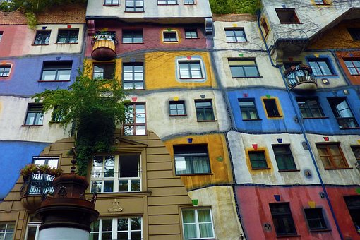 Hundertwasser, Viena, Cem Casa De Água