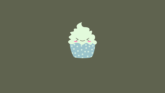 Free cupcake beautiful wallpaper smiley vector