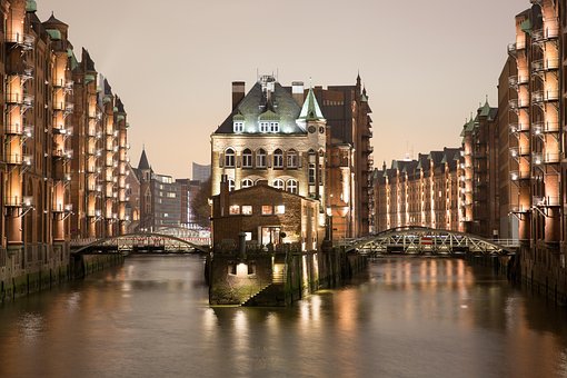Hamburgo, Speicherstadt, Arquitetura