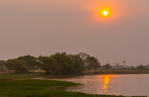 Free Lagoon Sun photo and picture