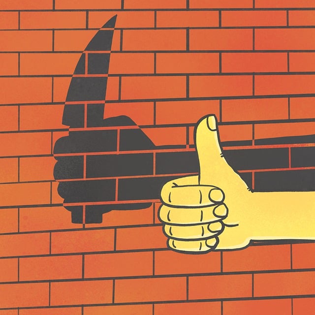 Free thumbs up hand fingers illustration