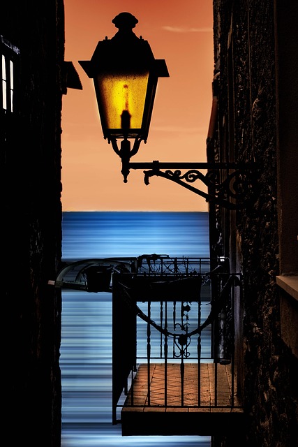 Lampe, Se, Balkon