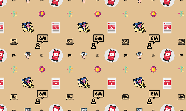 Free subscribe youtube social media illustration