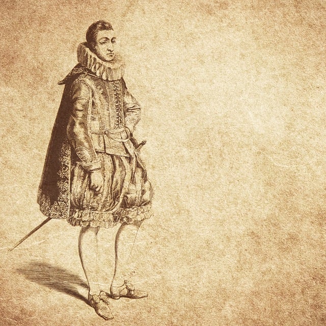 Free king christian iv fashion illustration