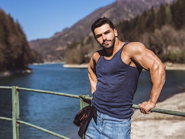 Free Man Muscular photo and picture