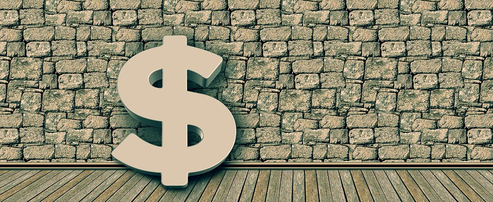 Dollar, 通貨, お金, 壁, 金融, 銀行, 経済, バンキング, 収入