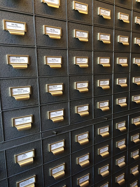 Free Index Cards Box photo and picture