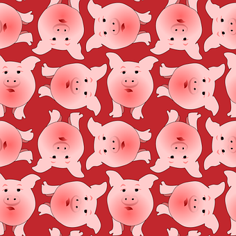 Gris, Piggy, Schweinerei, Grisunge, Rosa