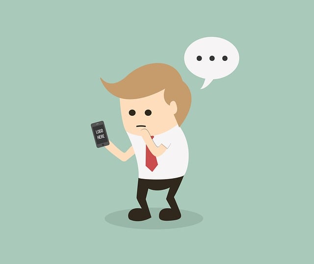 Free businessman man communication illustration