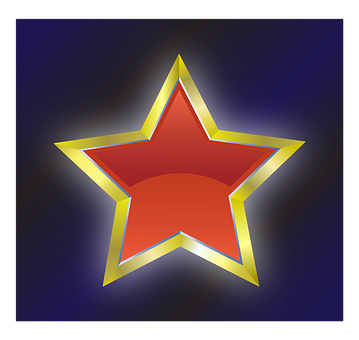 Free Star Christmas vector and picture