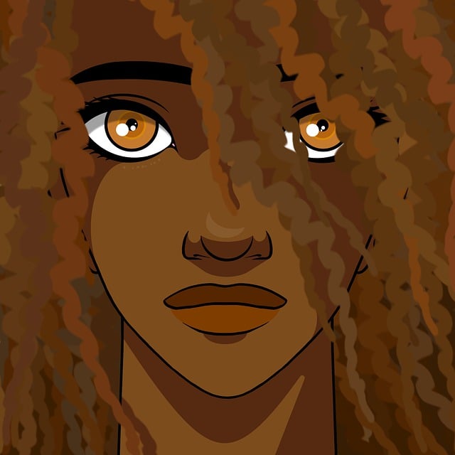 Mujer, Belleza, Afro American