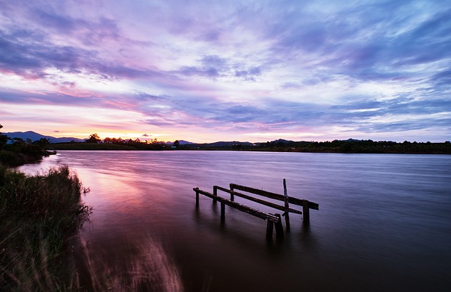 Pm, Lago, Montaña, Sombra, País