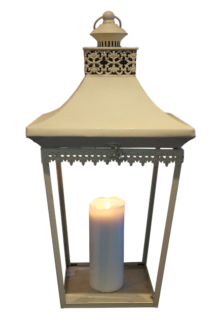 Free candle lamp light illustration