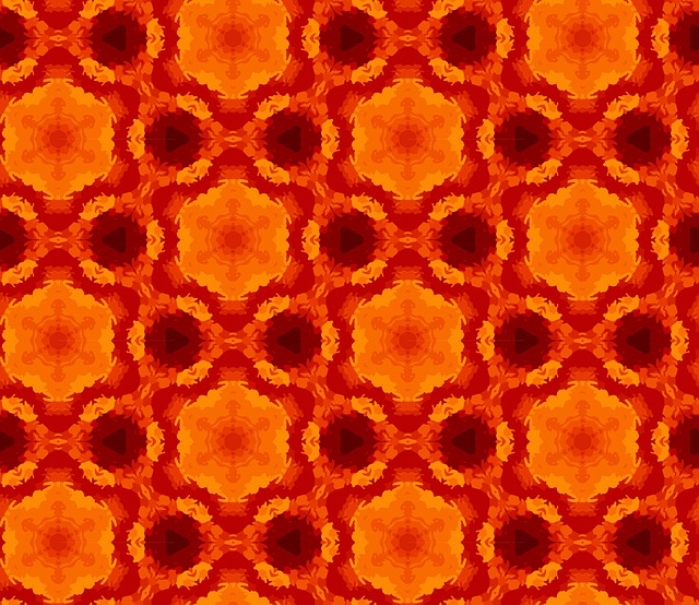 Muster, Nahtlos, Feuer, Feurig, Rot