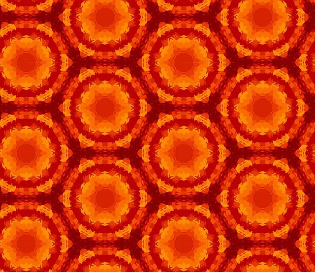 Muster, Nahtlos, Feuer, Feurig, Rot