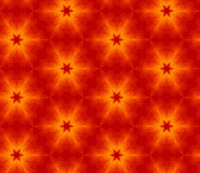 Muster, Nahtlos, Feuer, Feurig, Rot