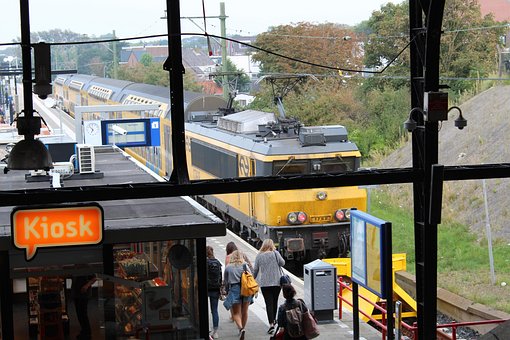 Estación De Tren, Tren, Viaje, Zandvoort