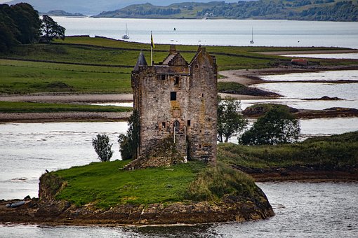 Burg, Castle Stalker, Turm, Gebäude